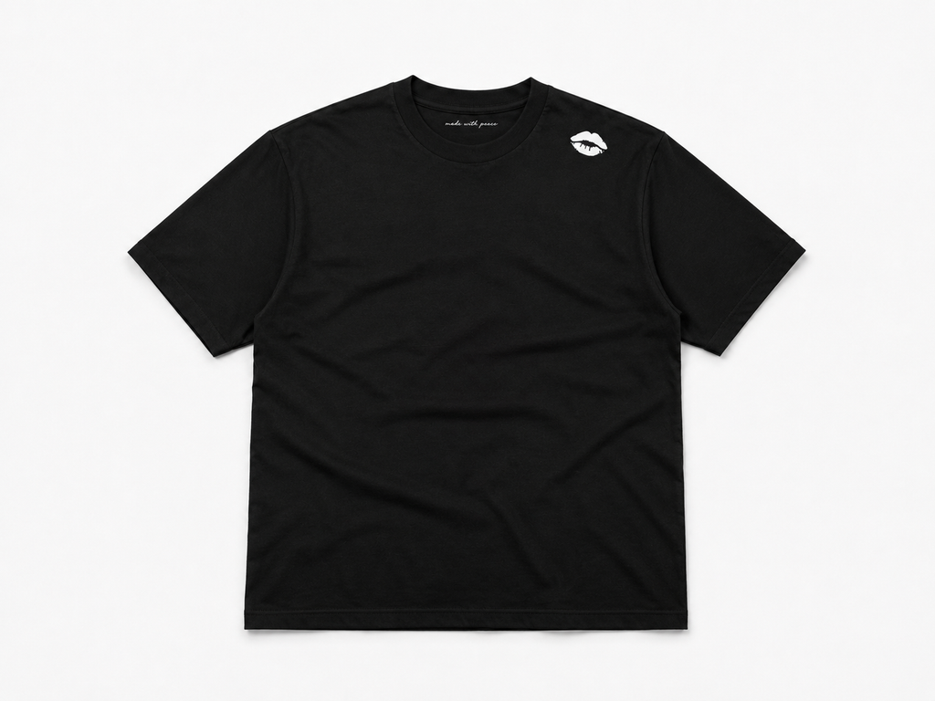 T-shirt Bisou - noir